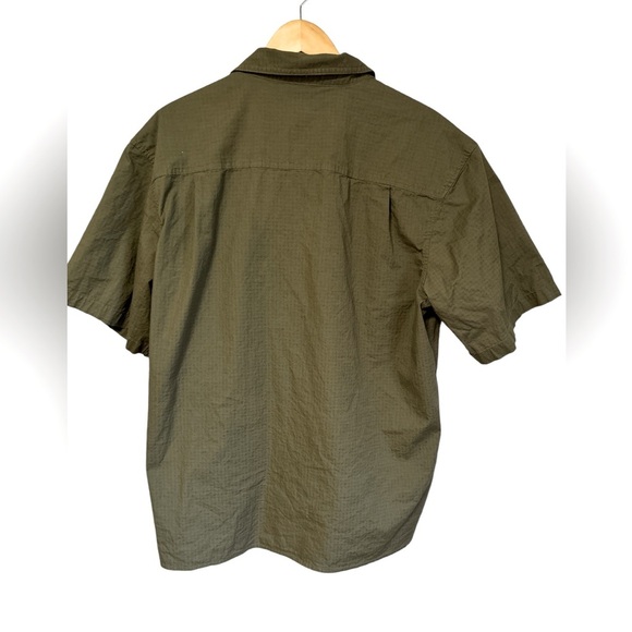 Dickies Utility Rip Stop Short Sleeve Shirt Men’s Size XL‎ Olive Green - Picture 3 of 7